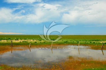 大美青海 青海湖 倒淌河