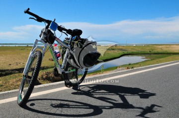 大美青海 青海湖公路 骑行青海