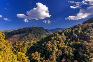 云南哀牢山风光