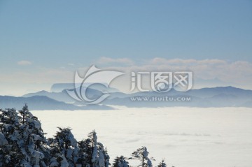 峨眉山金顶云海