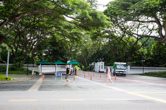 新加坡总统府大门