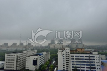 雾霾 上海 新浦东 污染 烟囱