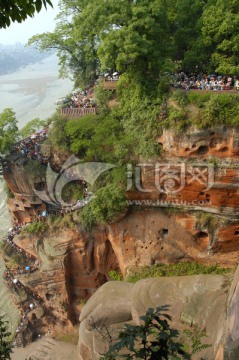 乐山大佛凌云栈道