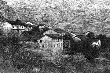 風(fēng)景版畫(huà)