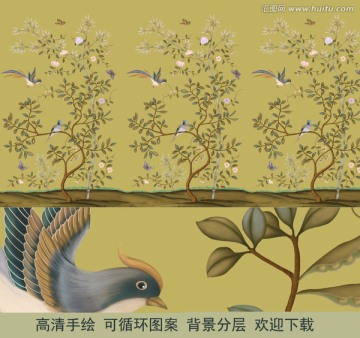 吉祥畫鳥