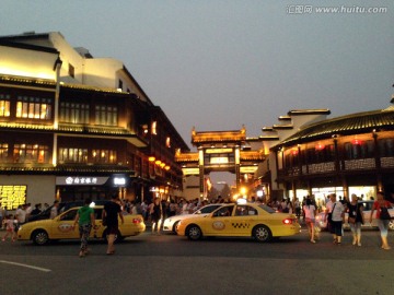 商业街 夫子庙 著名景点 南京