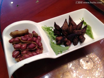 花生菱角 餐饮 美食 淮扬菜