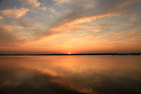 夕阳 落日 晚霞