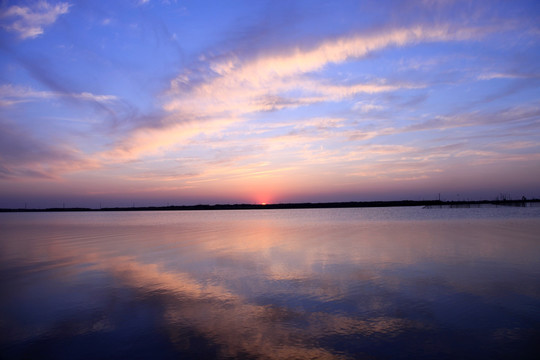 晚霞 夕阳 彩霞