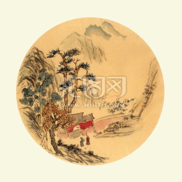 裝飾畫 山水畫