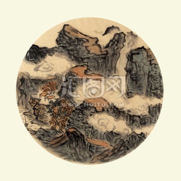 裝飾畫(huà) 山水畫(huà)