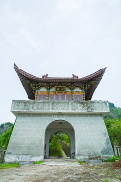 寺庙山门