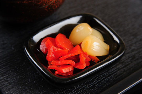 日本料理 小菜 渍物