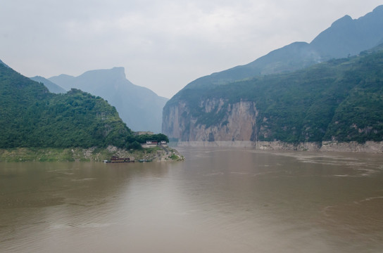 瞿塘峡 夔门 奉节白帝城