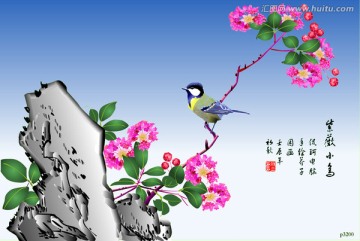 紫薇小雀