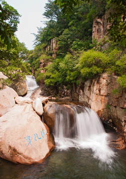 青岛崂山九水风景