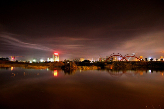 来宾市夜景图片