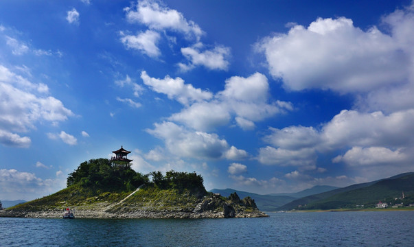 吉林松花湖風光