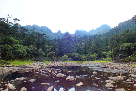 高山湖泊