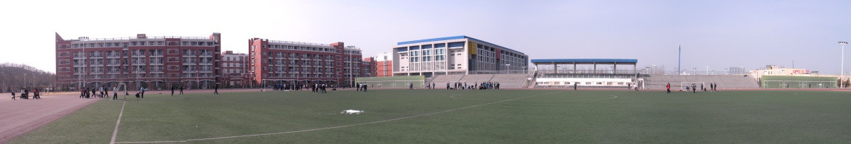 郑州大学体育场180全景