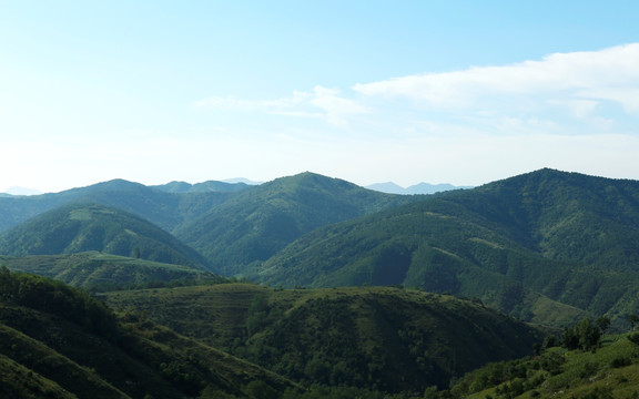 群山风光