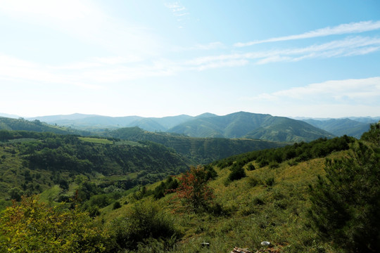 群山风光