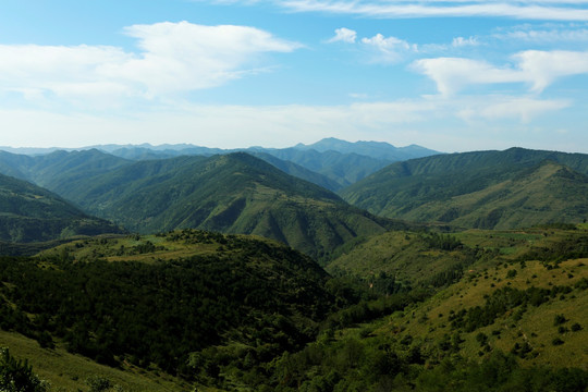 群山风光