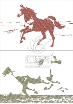 奔跑的野馬