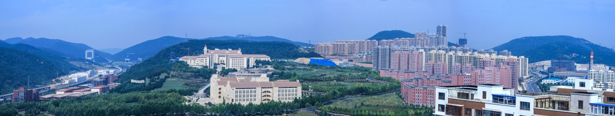 东软学院及北河口全景