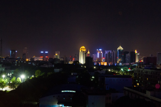 南宁城市夜景