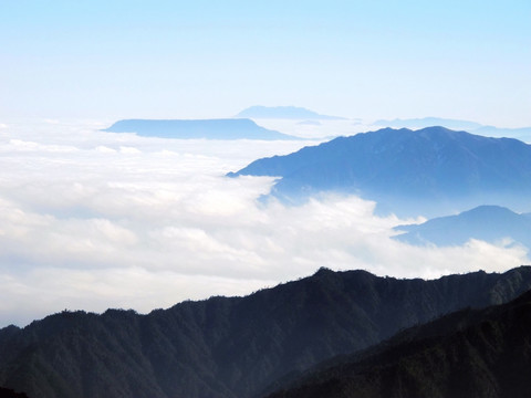 峨眉山云海 峨眉山 金顶云海