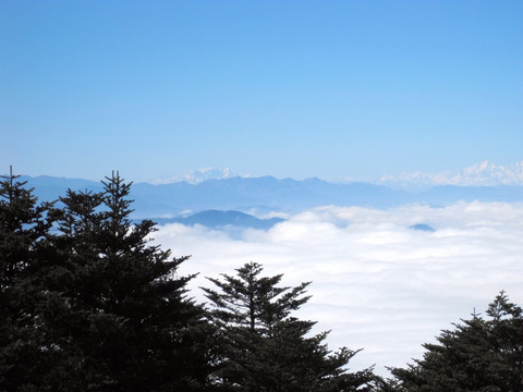 峨眉山云海 峨眉山 金顶云海