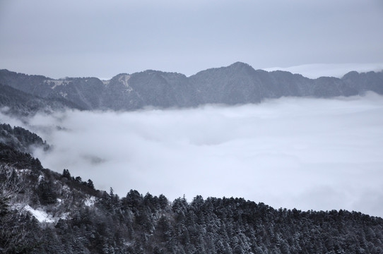 神农架冬季风景