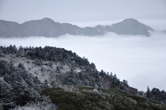 神农架冬季风景