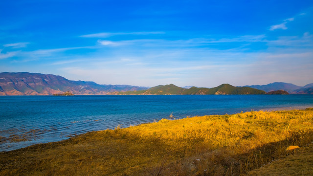 泸沽湖风光