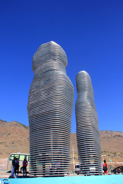 新疆 喀纳斯 地质公园 建筑