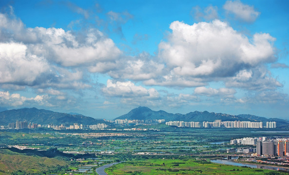 香港元朗平原