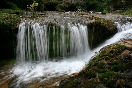 瀑布 山泉 山水