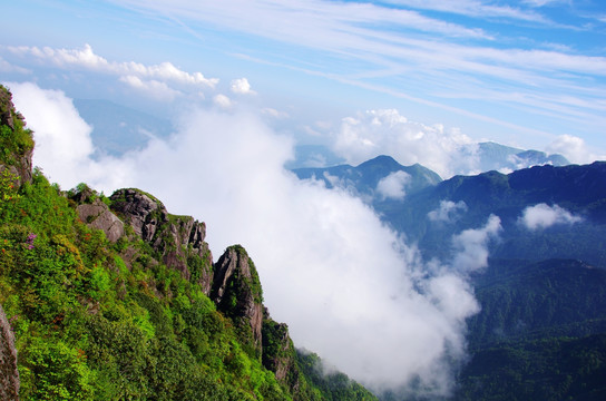 武功山 云海