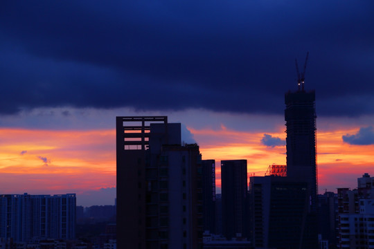 深圳的天空