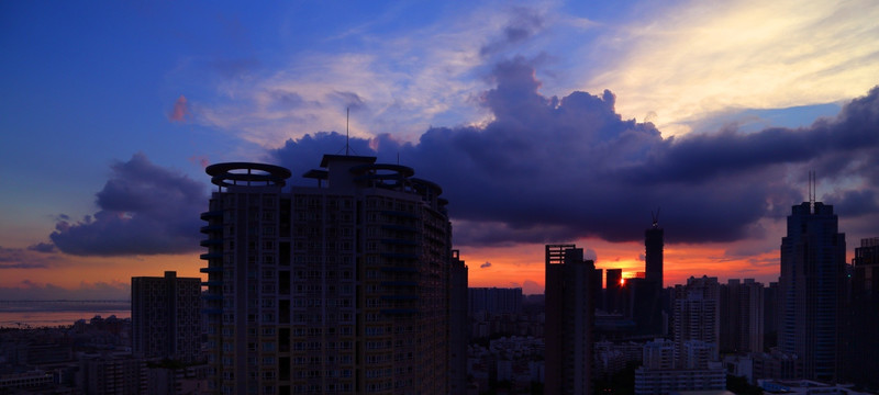 深圳的天空