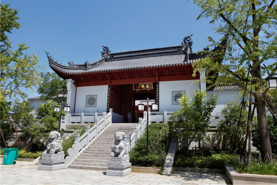 中国古建筑 太傅祠 谢安故里