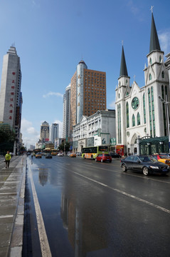 龙江大厦街景