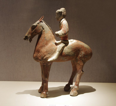 彩陶俑 骑马人