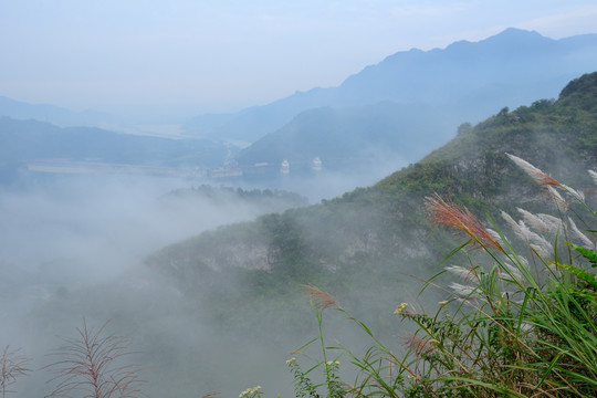 江堰紫坪铺云雾