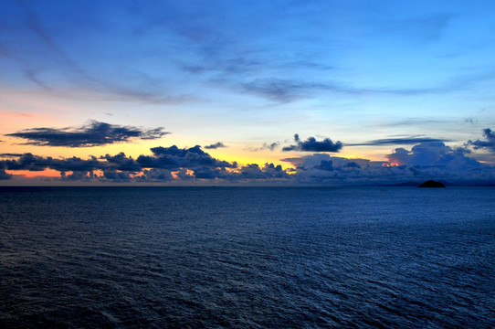 海洋海岛 岛屿 环境保护 日出