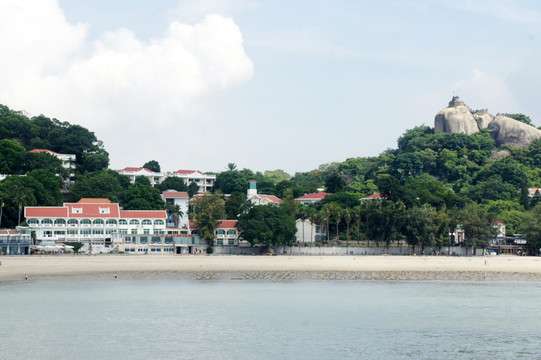 厦门日光岩 鼓浪屿建筑