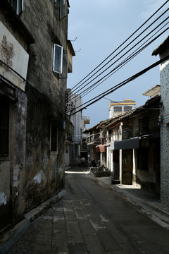 淡水老城 石板巷