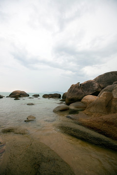 天涯海角 风景区 沙滩 海边