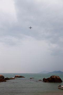 天涯海角 风景区 沙滩 海边